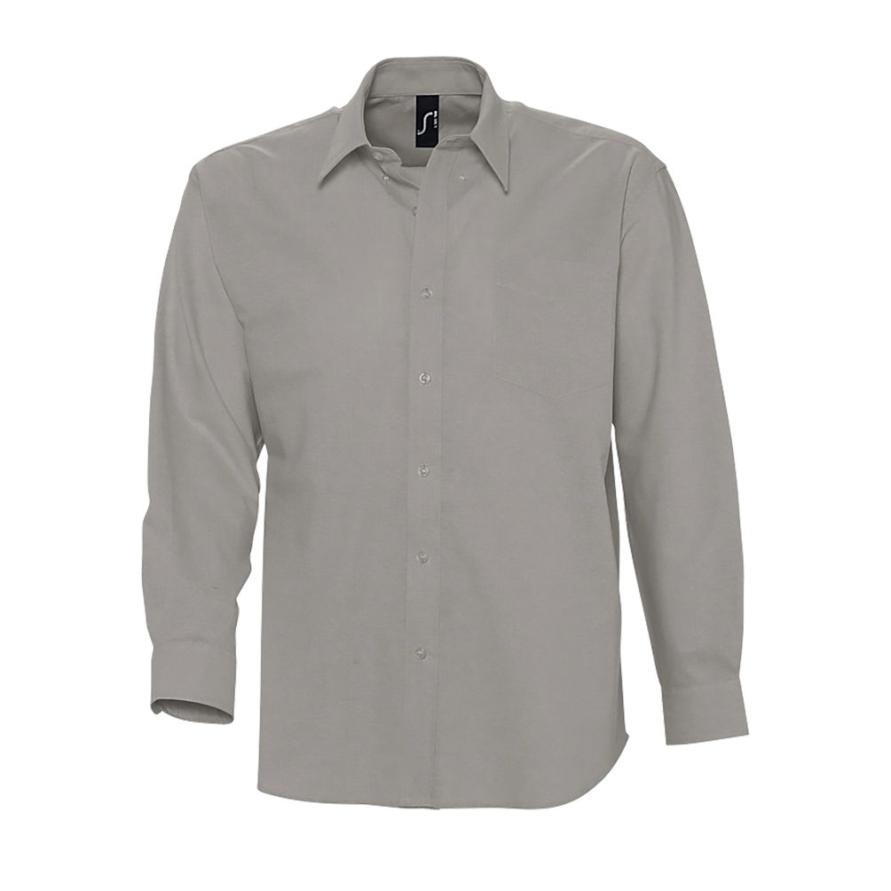 Sol's Boston - Chemise Homme Oxford Manches Longues