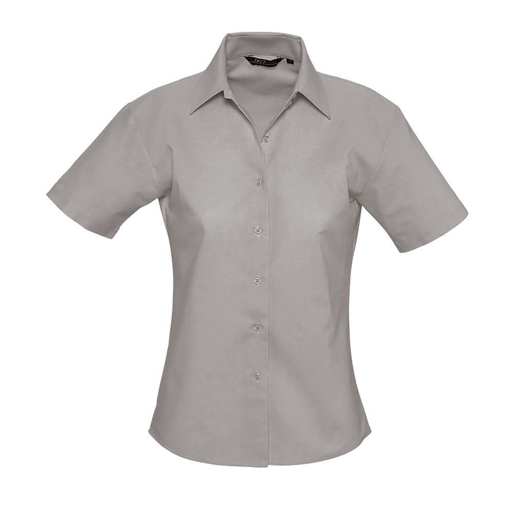 SOL'S ELITE - WOMEN'S SHORT SLEEVE OXFORD SHIRT