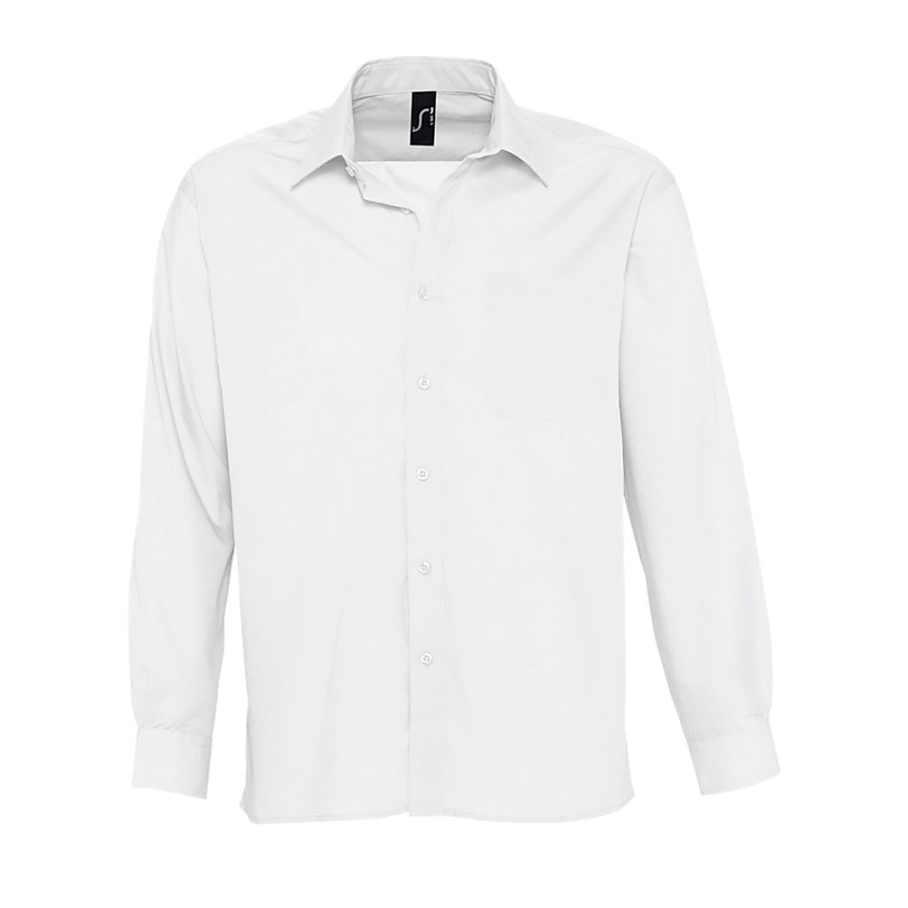 Sol's Baltimore - Chemise Homme Popeline Manches Longues