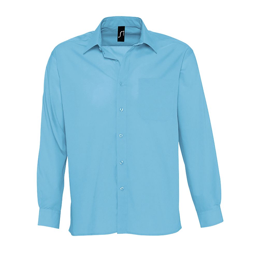 Sol's Baltimore - Chemise Homme Popeline Manches Longues