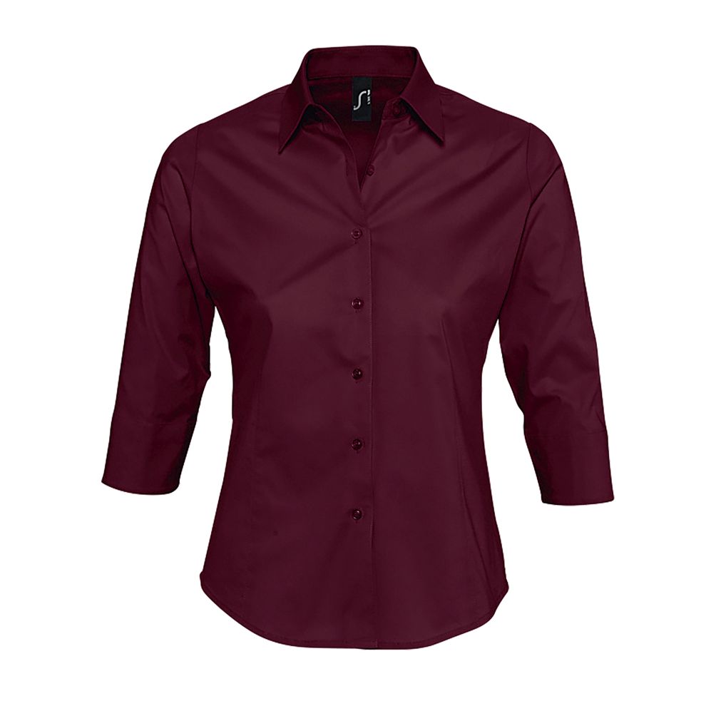 SOL'S EFFECT - WOMEN'S STRETCH SHIRT 3/4 SLEEVES