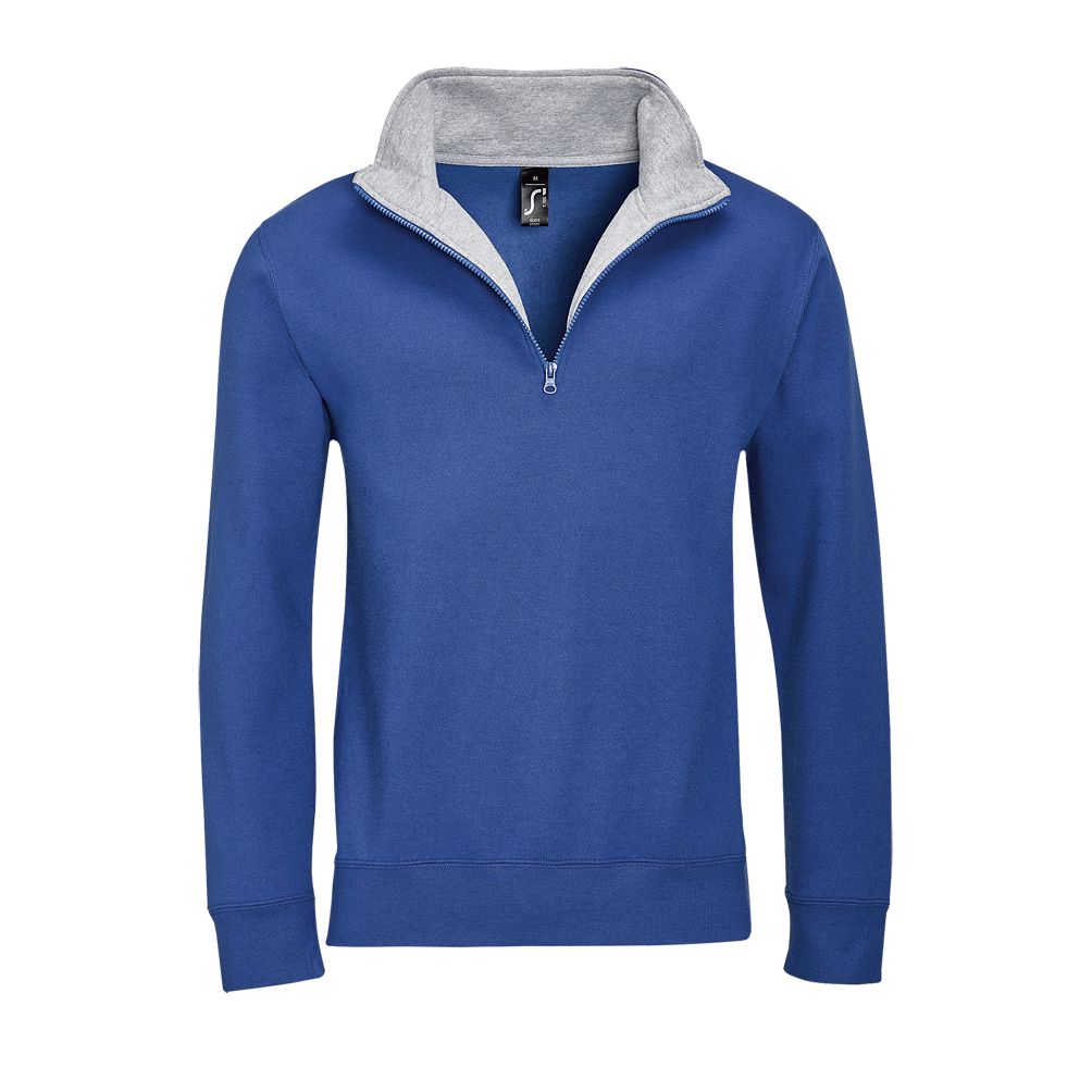 Sol's Scott - Sweat-Shirt Homme Col Camionneur (1/4 Zip)