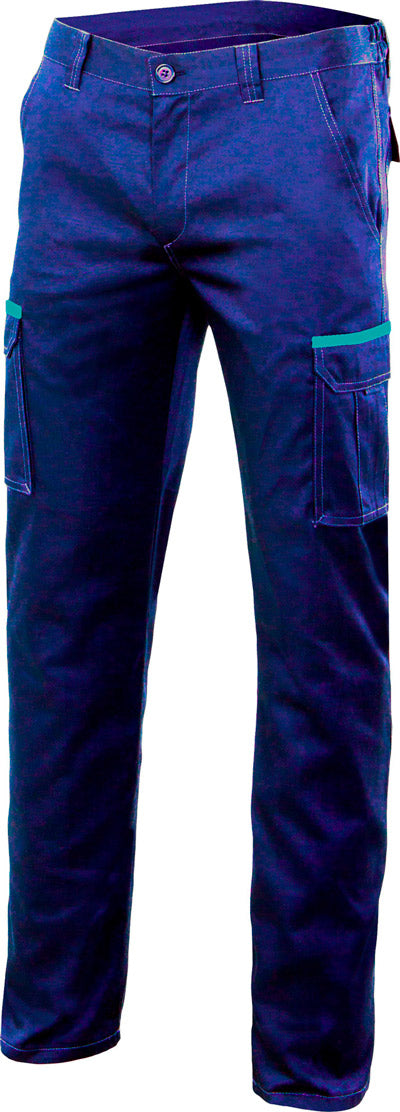 NAVY BLUE STRETCH TROUSERS