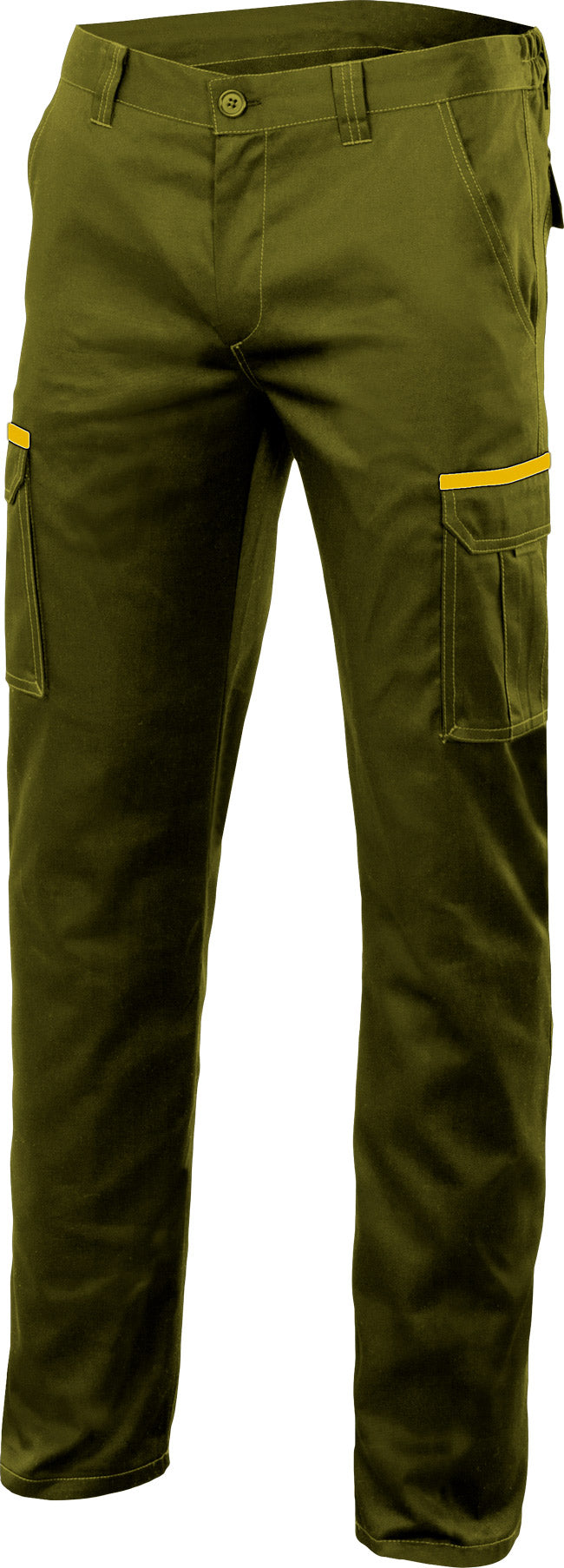 HUNTER GREEN STRETCH TROUSERS