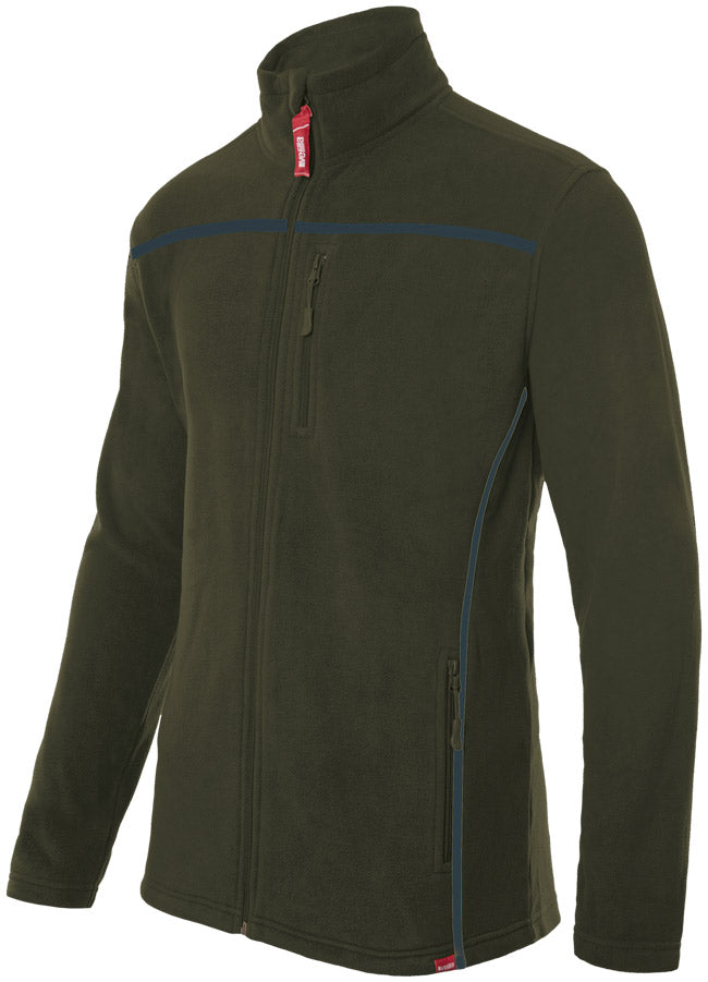 HUNTER GREEN FLEECE JACKET