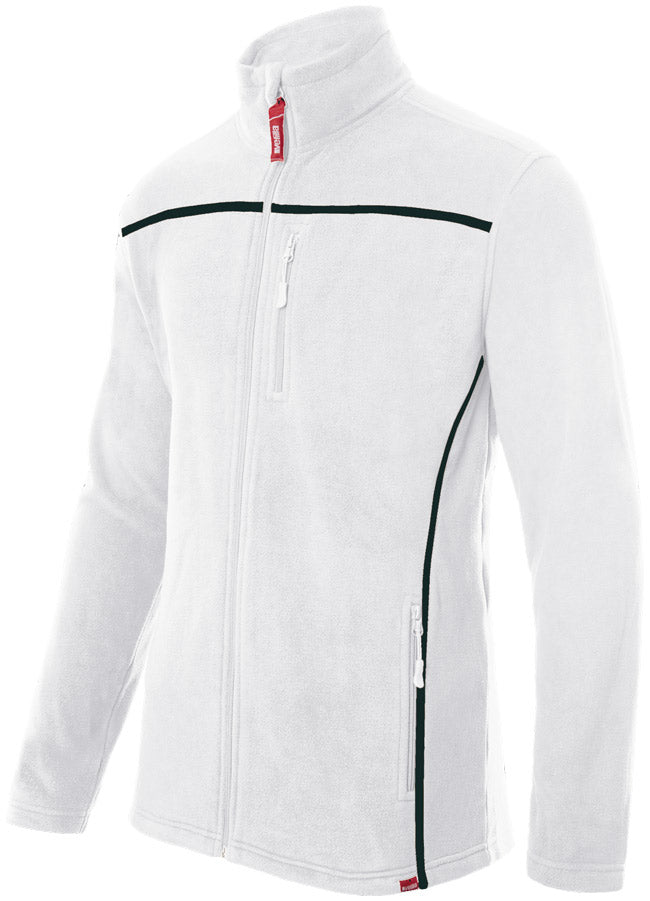 WHITE FLEECE JACKET