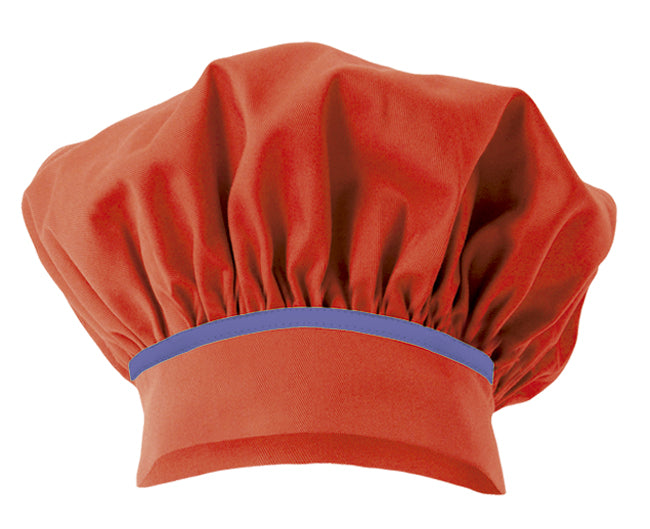 TOQUE FRANÇAISE ROUGE CORAIL