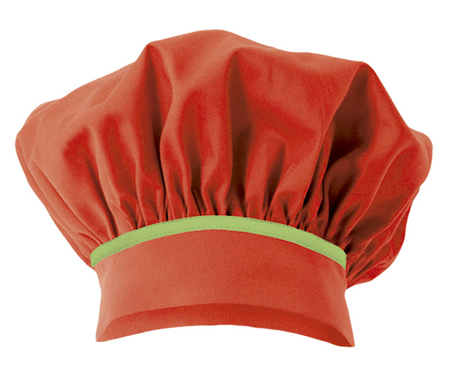 TOQUE FRANÇAISE ROUGE CORAIL