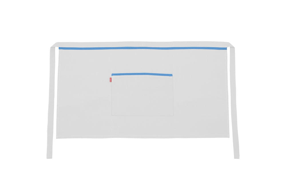 TABLIER COURT BLANC
