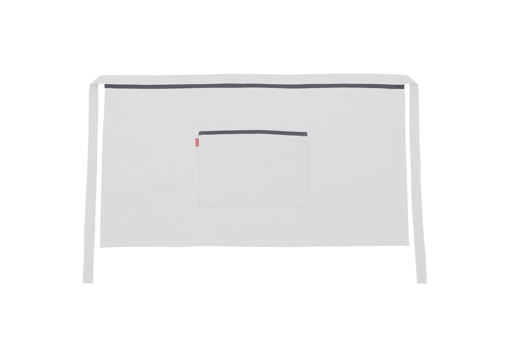 TABLIER COURT BLANC