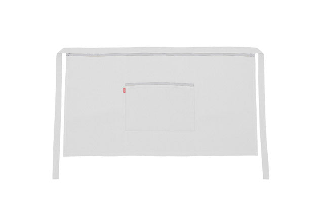 TABLIER COURT BLANC