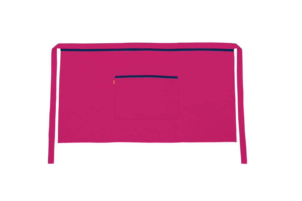 TABLIER COURT FUCHSIA