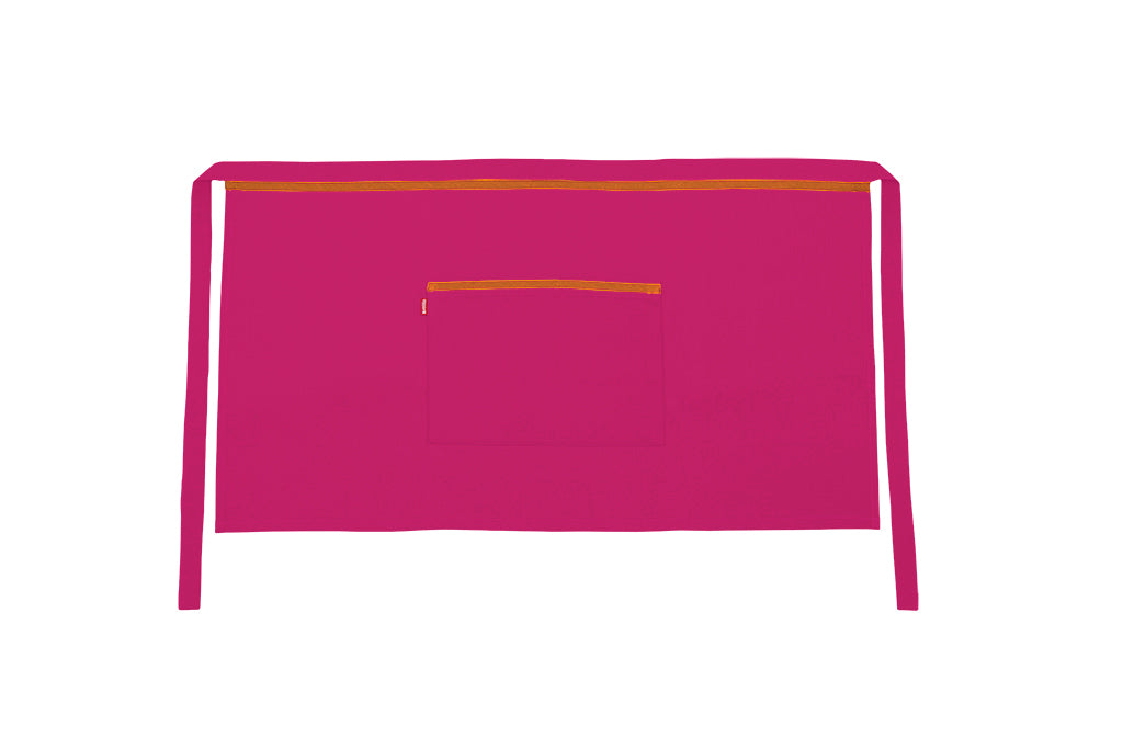 TABLIER COURT FUCHSIA