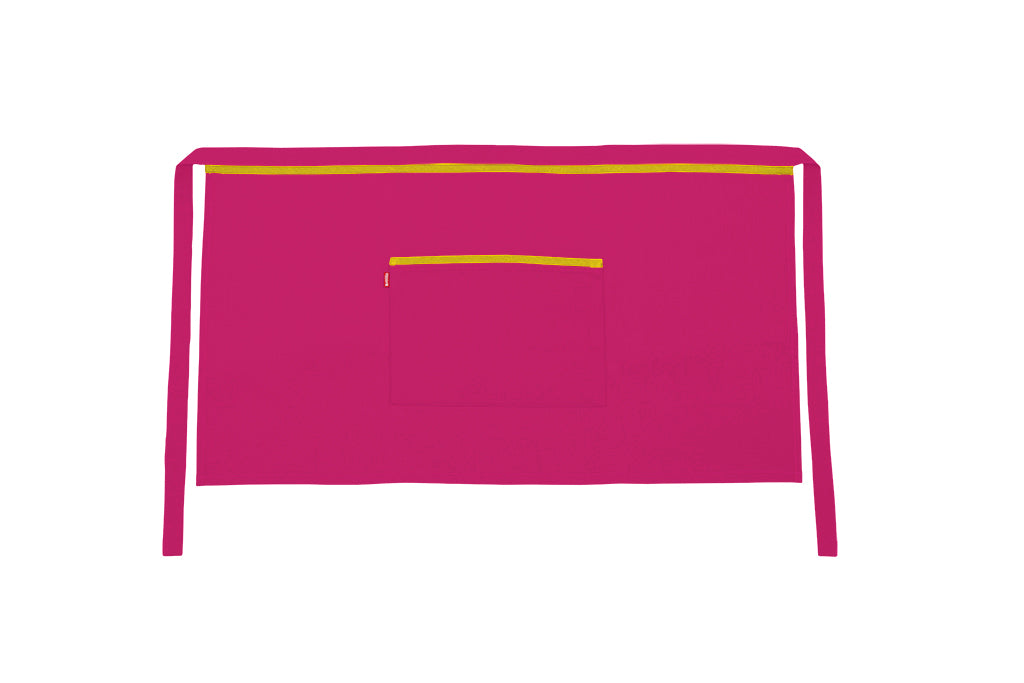 TABLIER COURT FUCHSIA