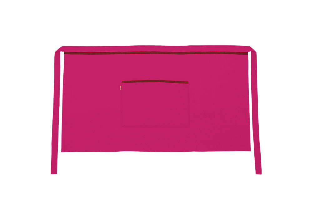 TABLIER COURT FUCHSIA
