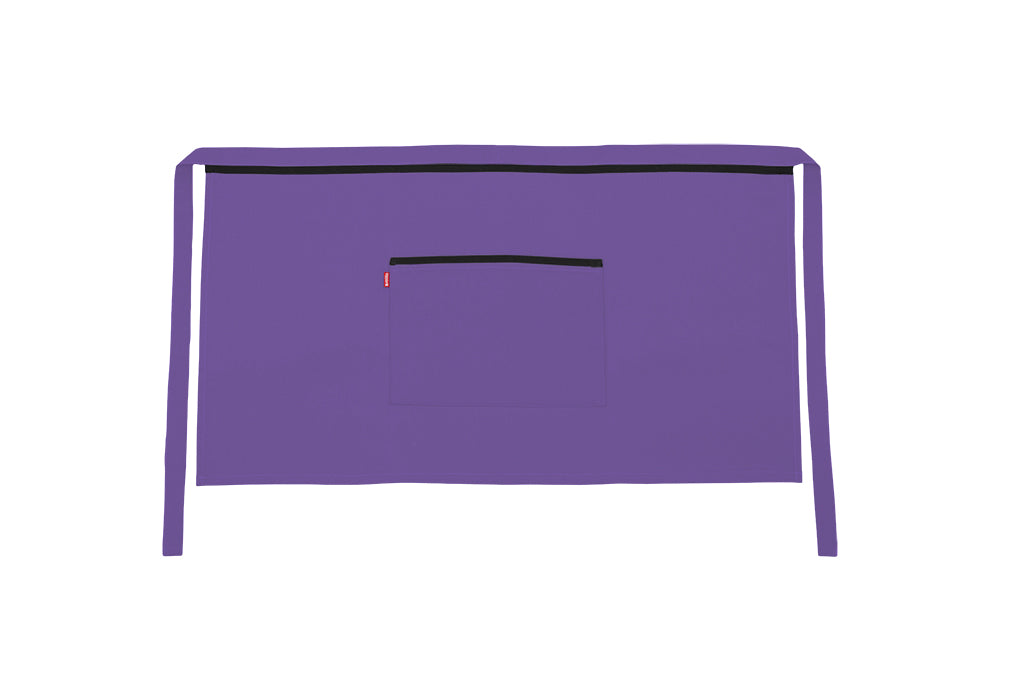 TABLIER COURT MAUVE