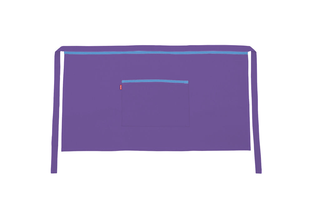 TABLIER COURT MAUVE