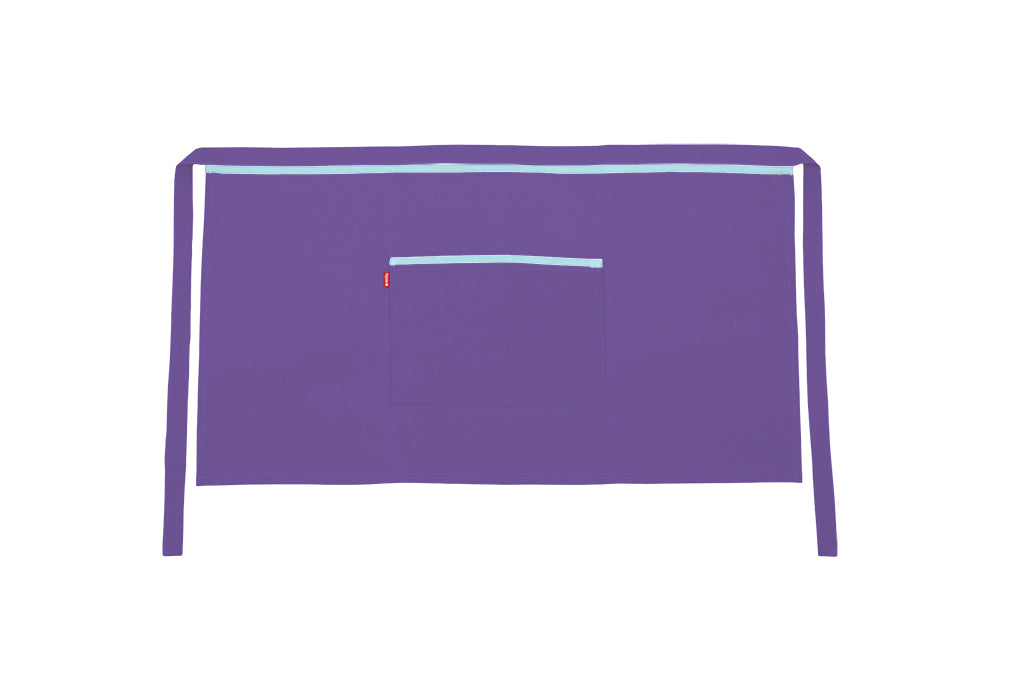 TABLIER COURT MAUVE