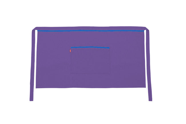 TABLIER COURT MAUVE