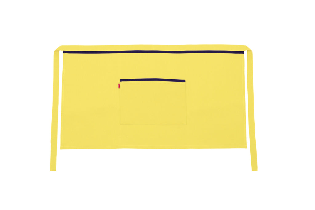 TABLIER COURT JAUNE CLAIR