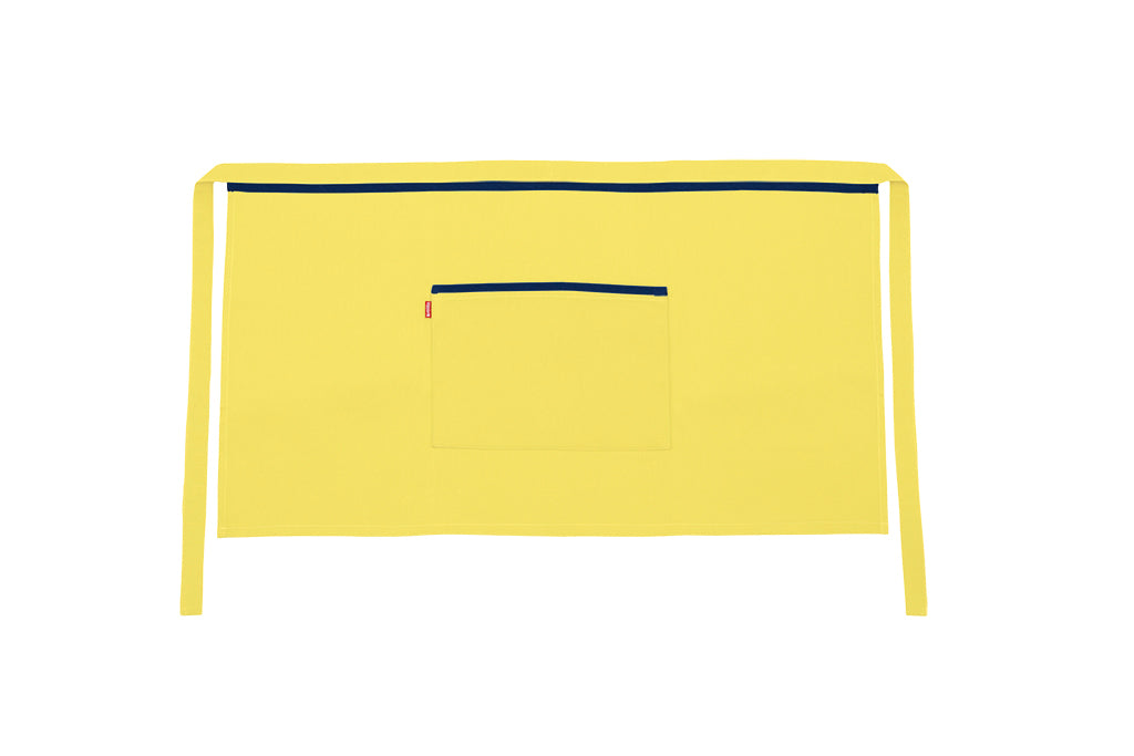 TABLIER COURT JAUNE CLAIR