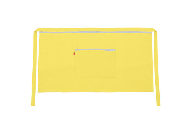 TABLIER COURT JAUNE CLAIR