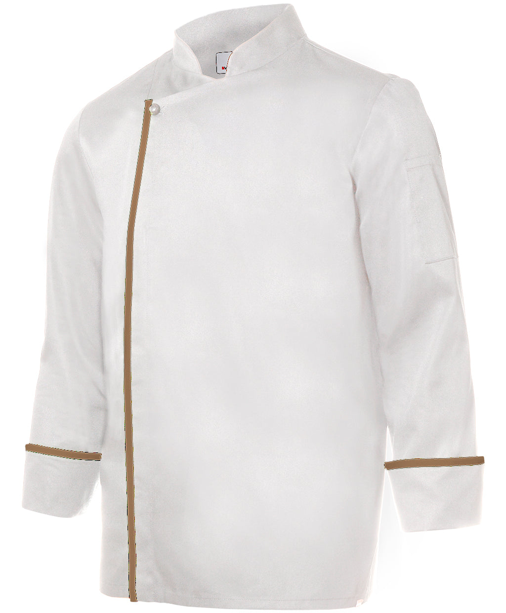 VESTE CUISINE ML HOMME BLANC