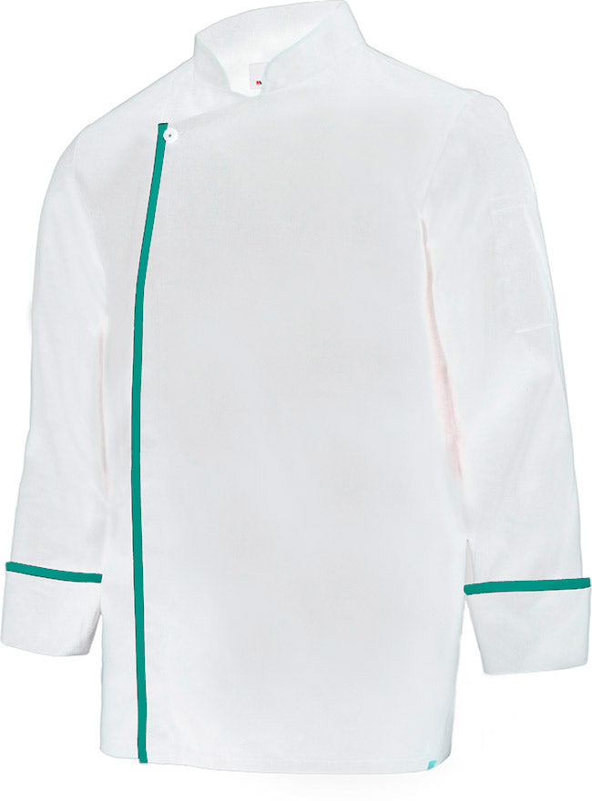 VESTE CUISINE ML FEMME BLANC