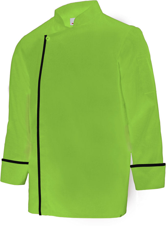 VESTE CUISINE ML FEMME CITRON VERT