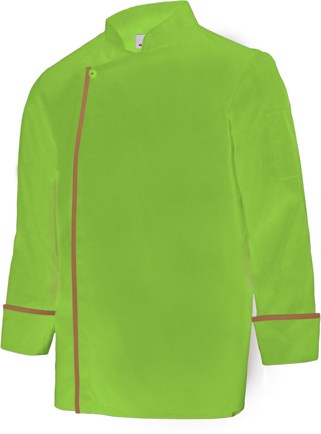 VESTE CUISINE ML FEMME CITRON VERT