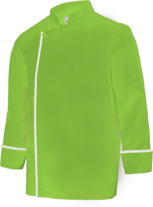 VESTE CUISINE ML FEMME CITRON VERT
