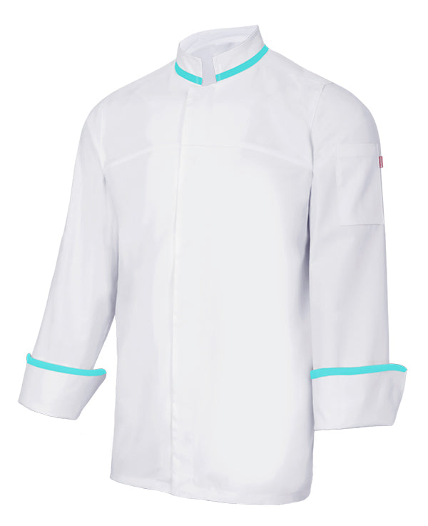 VESTE CUISINE ML BLANC