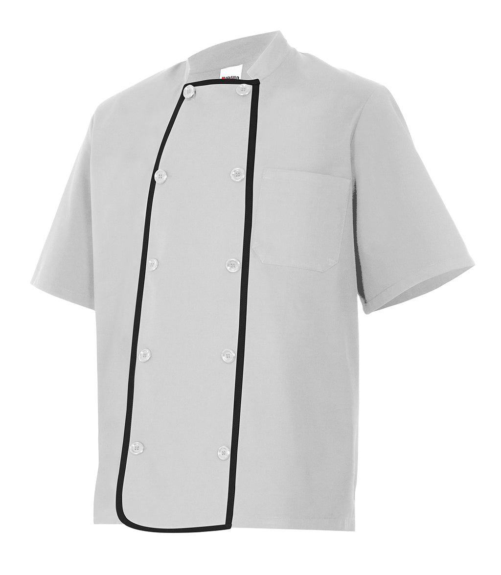 VESTE CUISINE MC BLANC