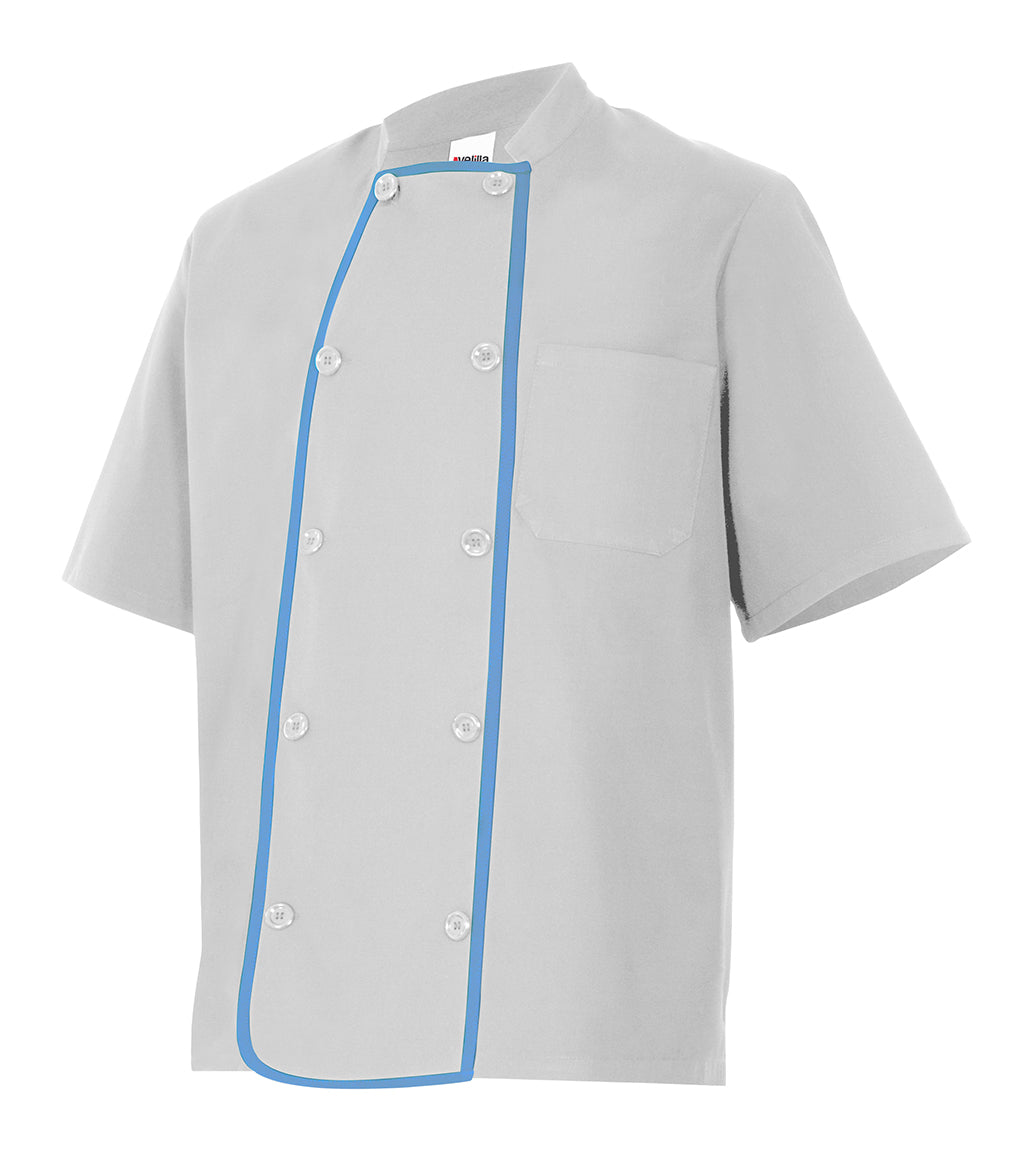 VESTE CUISINE MC BLANC