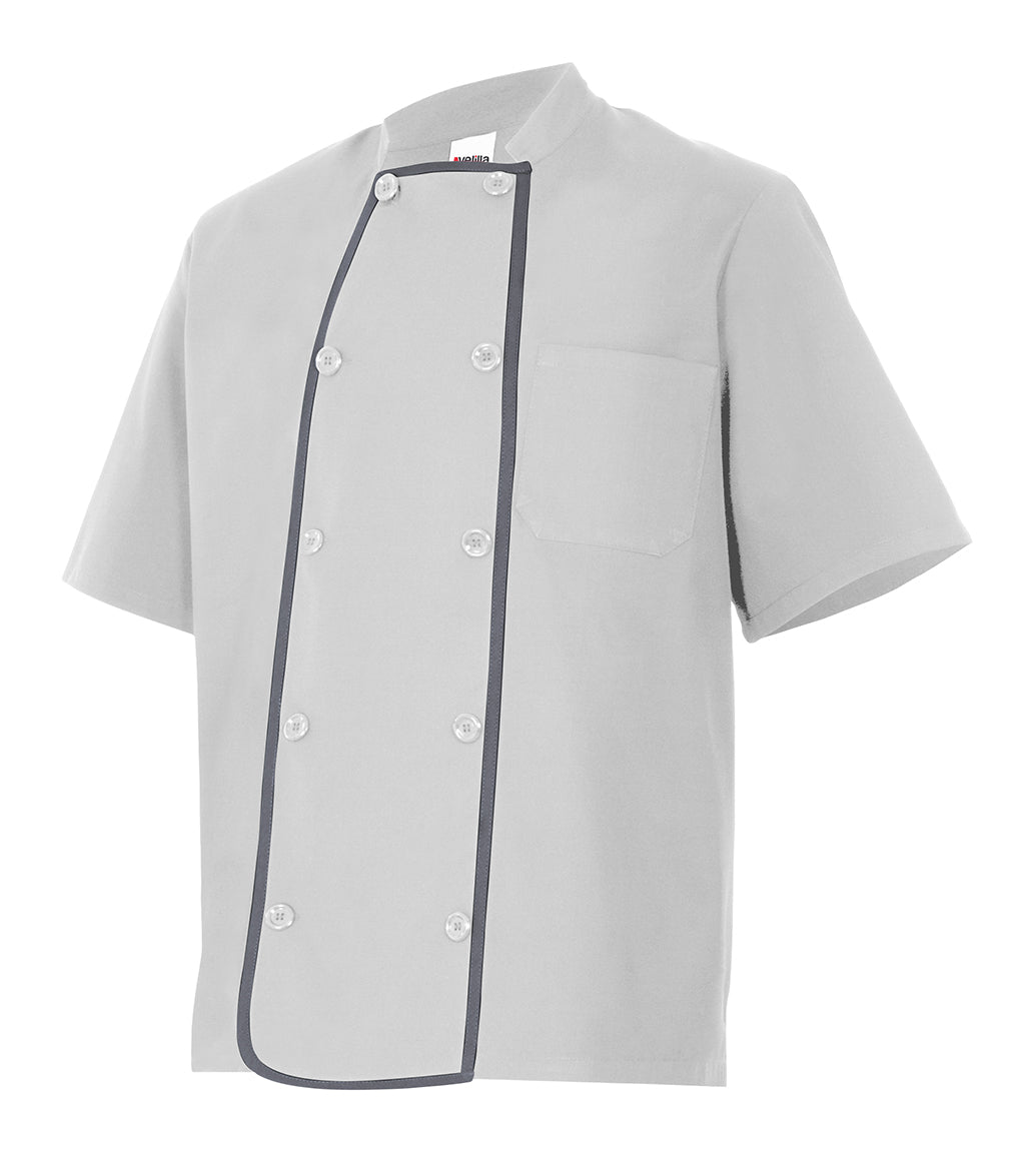 VESTE CUISINE MC BLANC
