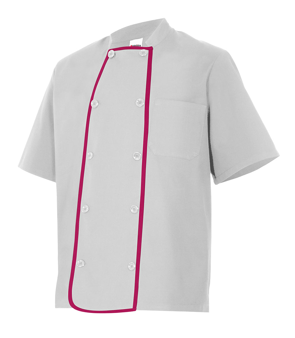 VESTE CUISINE MC BLANC