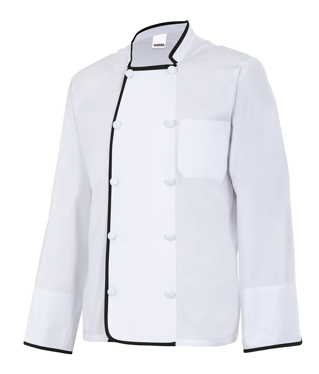 VESTE CUISINE ML BLANC