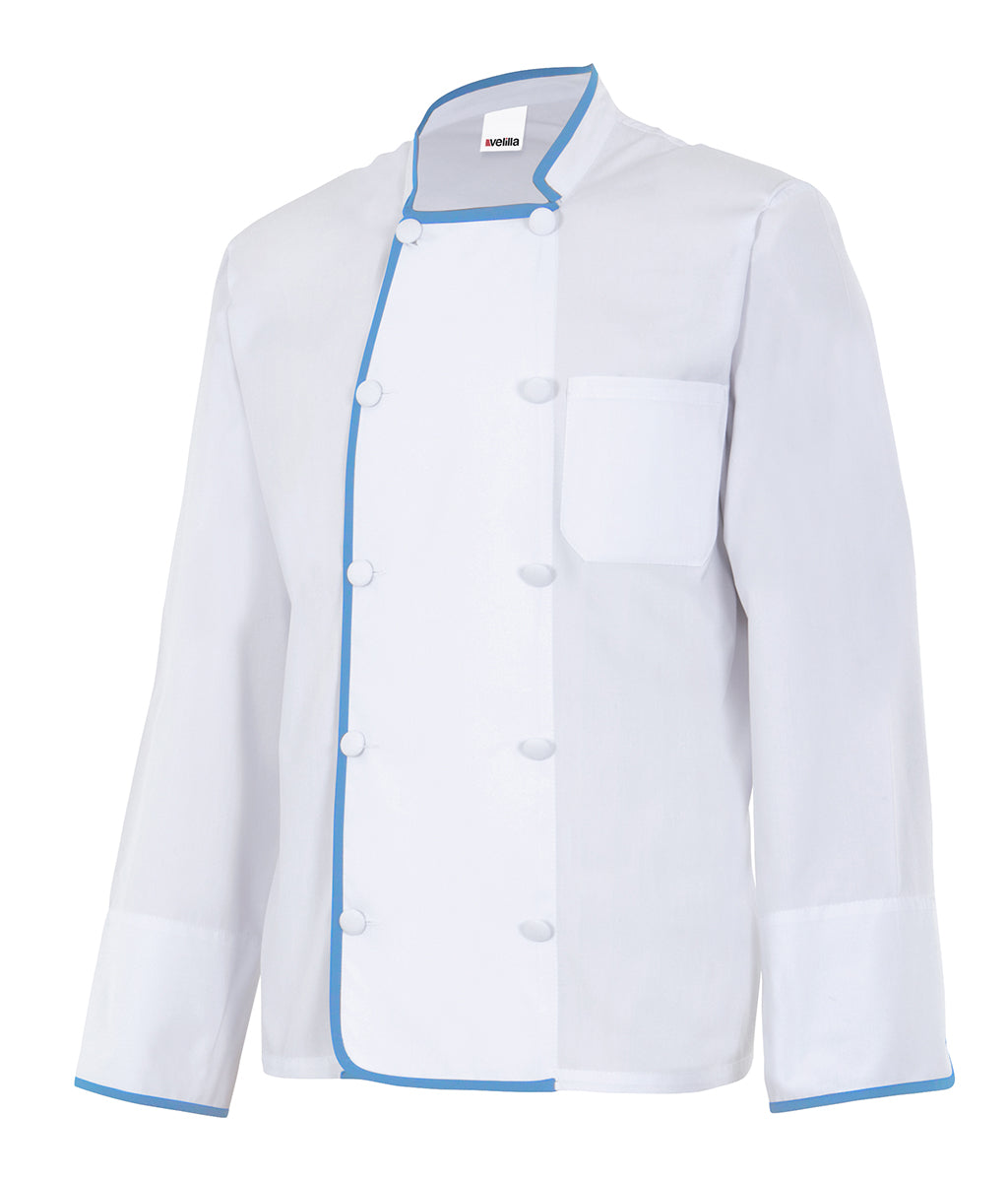 VESTE CUISINE ML BLANC