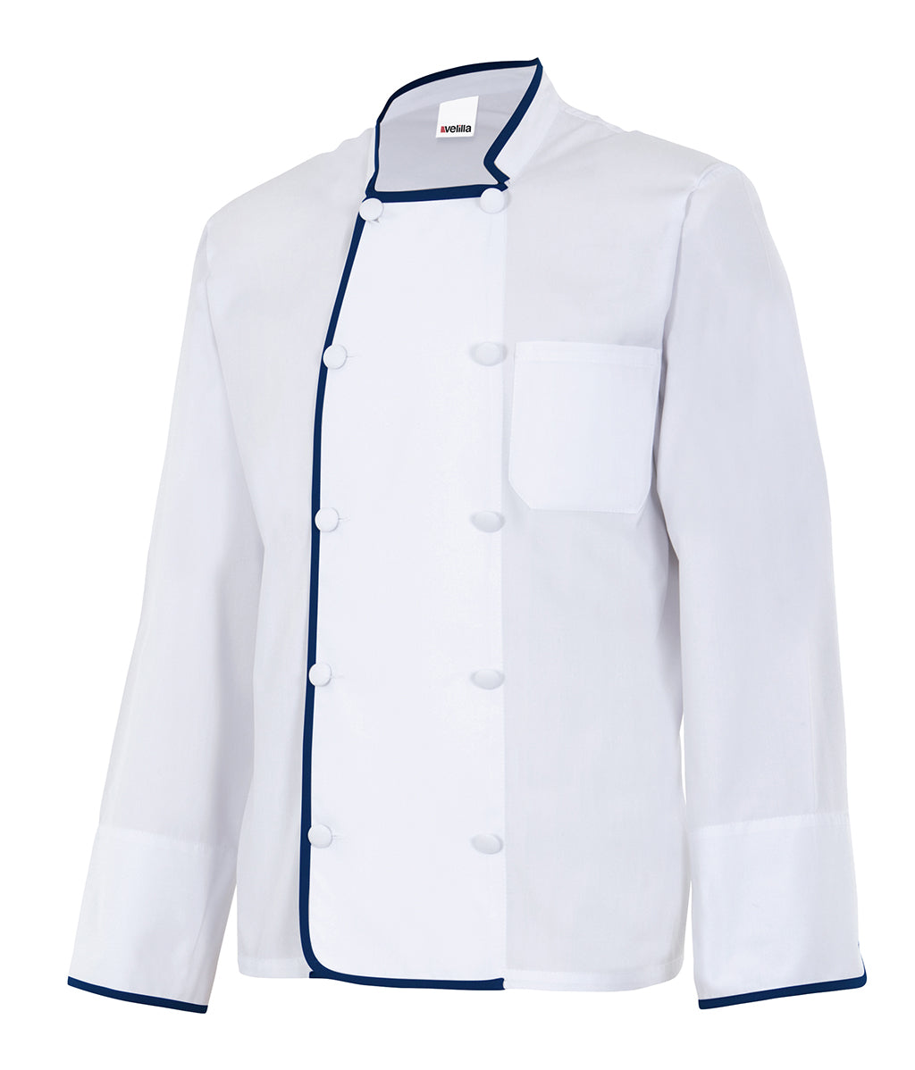 VESTE CUISINE ML BLANC