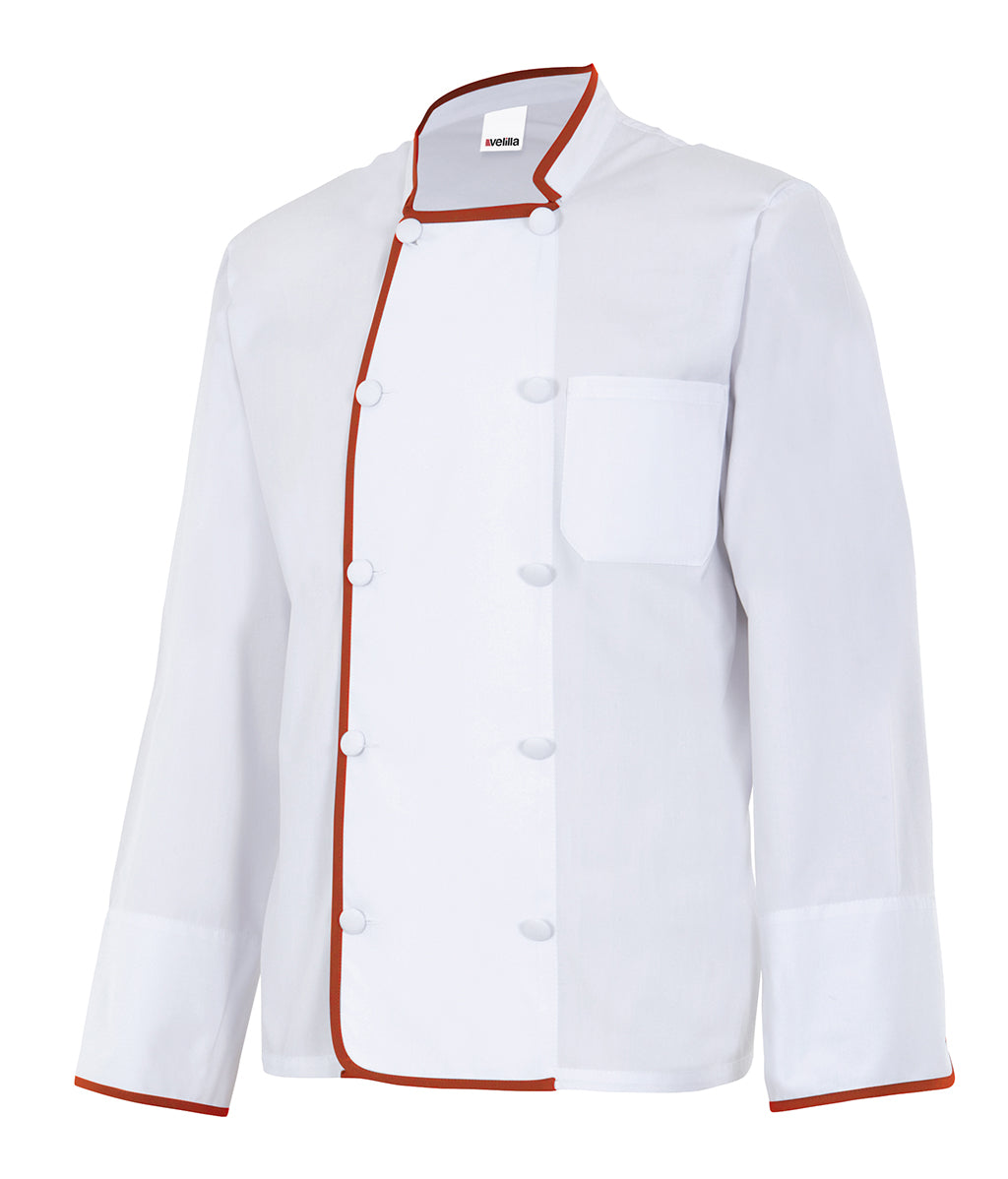 VESTE CUISINE ML BLANC