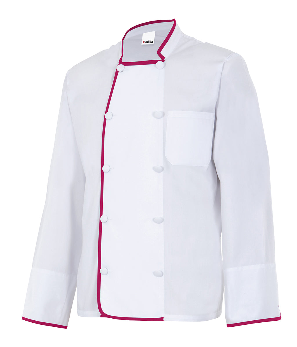 VESTE CUISINE ML BLANC