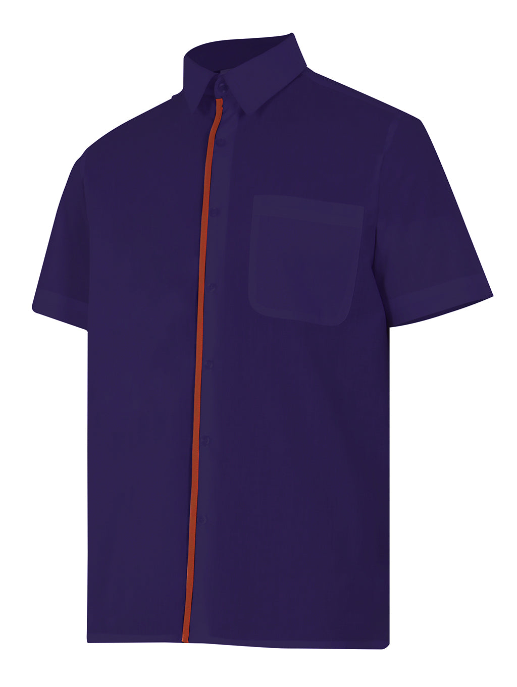 CHEMISE MC BLEU MARINE