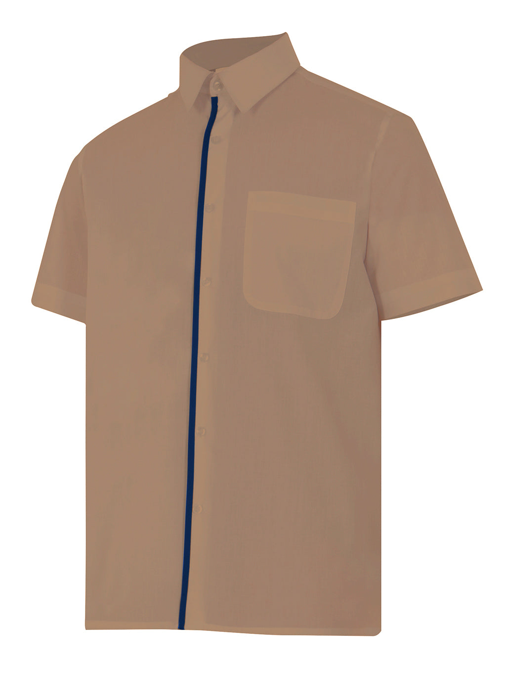 CHEMISE MC BEIGE