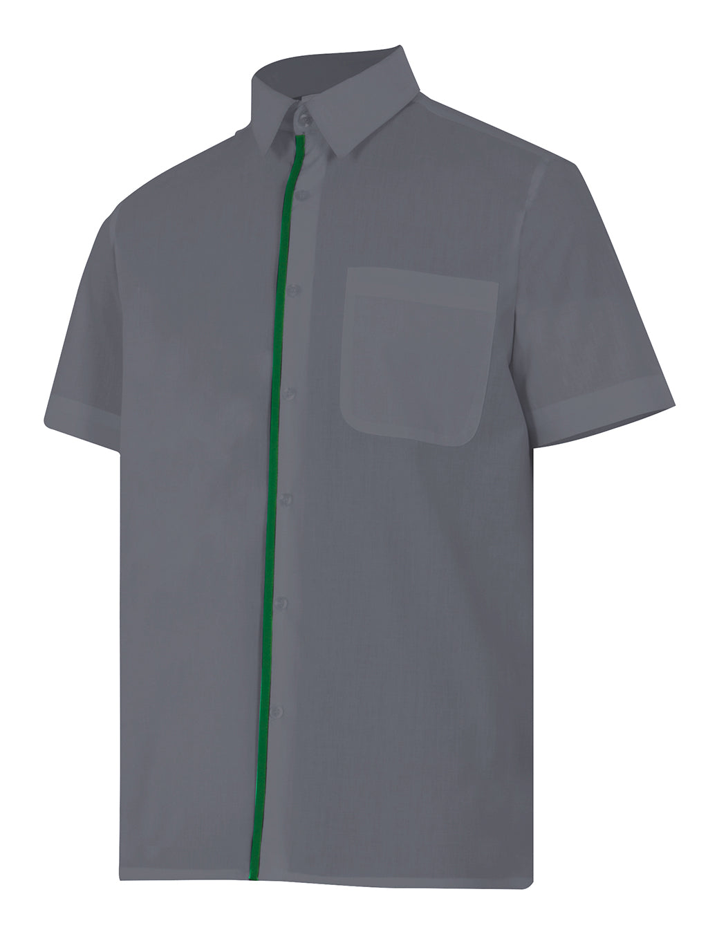 CHEMISE MC GRIS