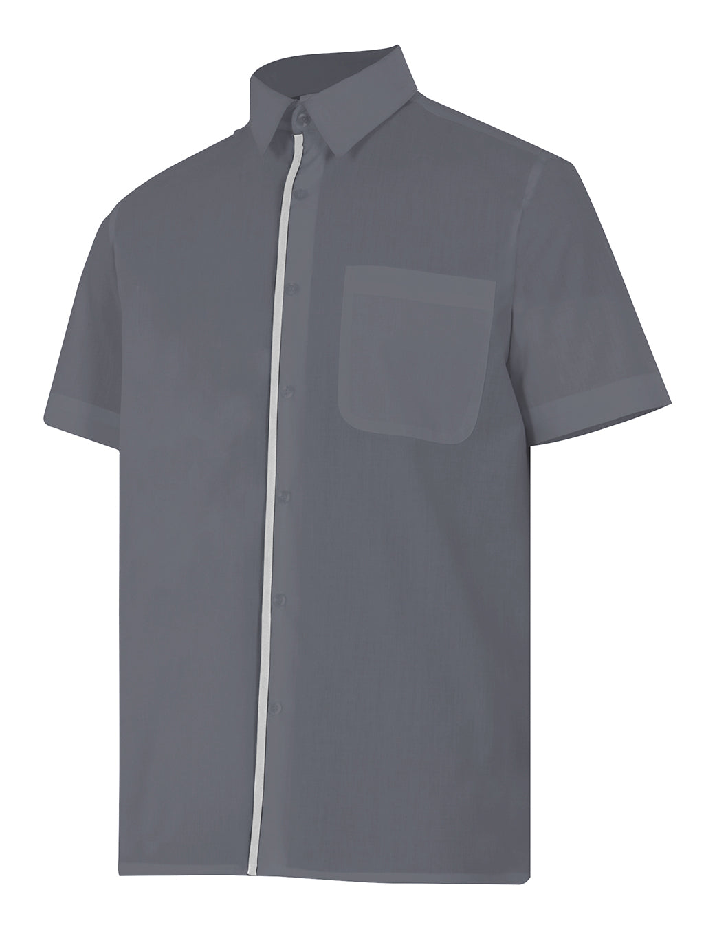 CHEMISE MC GRIS