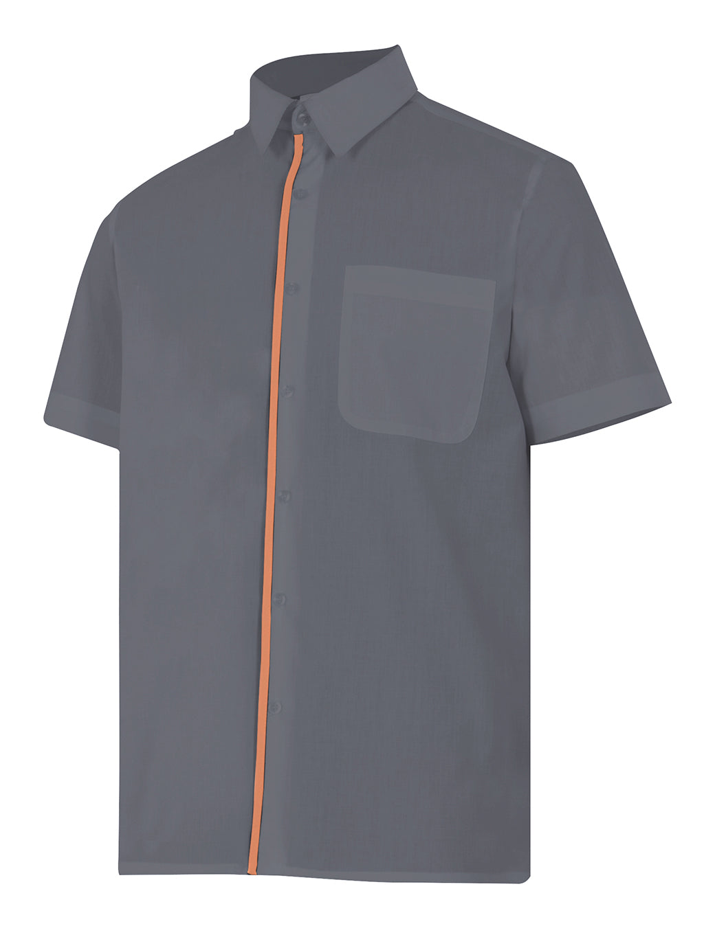 CHEMISE MC GRIS