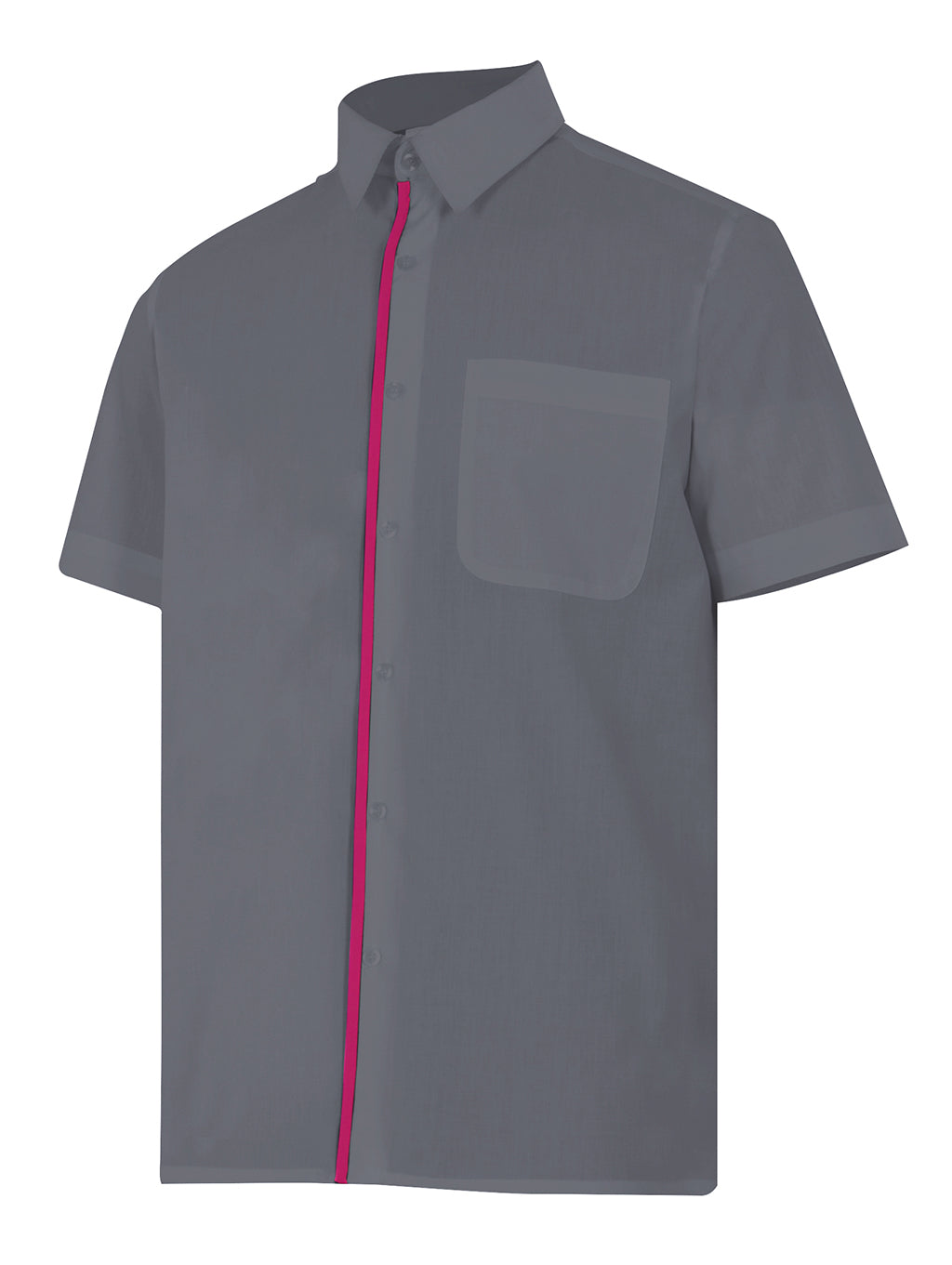 CHEMISE MC GRIS