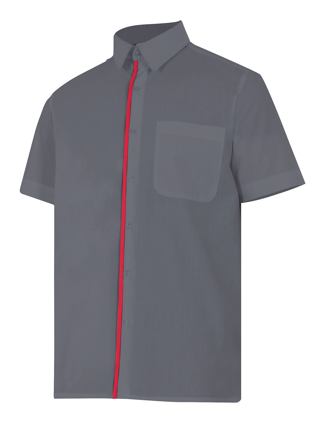 CHEMISE MC GRIS