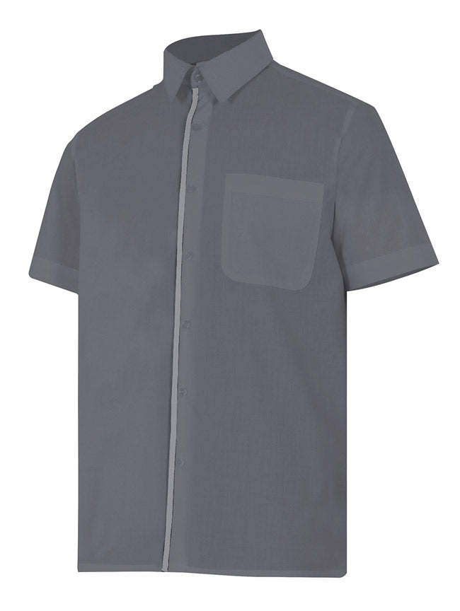 CHEMISE MC GRIS