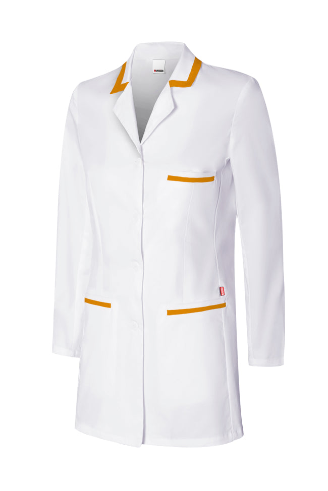 BLOUSE STRETCH COURTE FEMME BLANC